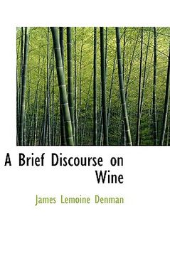 portada a brief discourse on wine