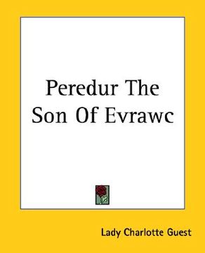 portada peredur the son of evrawc (en Inglés)