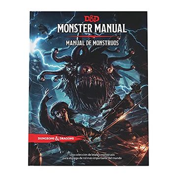 portada Monster Manual: Manual de Monstruos de Dungeons & Dragons 5ª