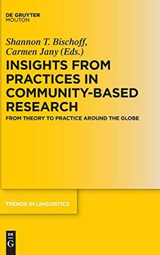 portada Insights From Practices in Community-Based Research (Trends in Linguistics) (en Inglés)