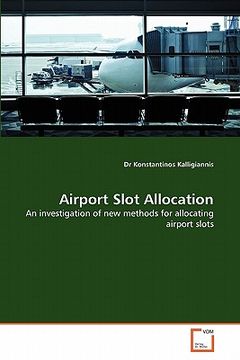 portada airport slot allocation (en Inglés)