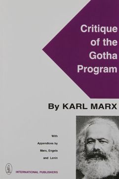 portada Critique of the Gotha Program (in English)