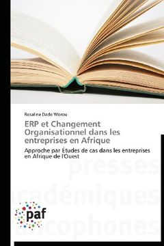 portada Erp Et Changement Organisationnel Dans Les Entreprises En Afrique