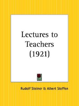 portada lectures to teachers (en Inglés)