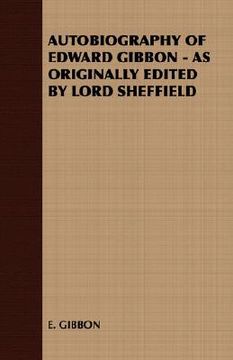 portada autobiography of edward gibbon - as orig