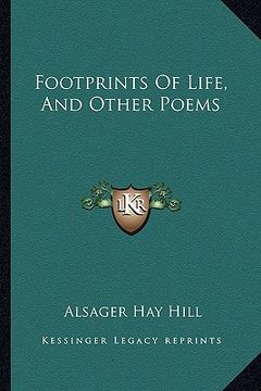 portada footprints of life, and other poems (in English)