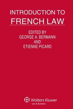 portada introduction to french law (en Inglés)