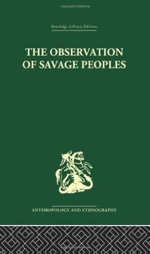 portada The Observation of Savage Peoples (en Inglés)