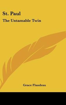 portada st. paul: the untamable twin (en Inglés)