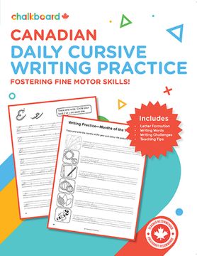 portada Canadian Daily Cursive Writing Practice 2-4 (in English)
