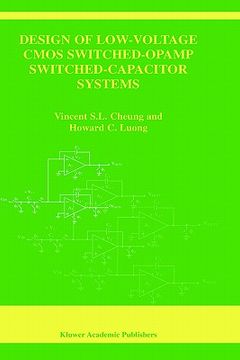 portada design of low-voltage cmos switched-opamp switched-capacitor systems (en Inglés)