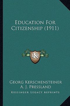 portada education for citizenship (1911) (en Inglés)