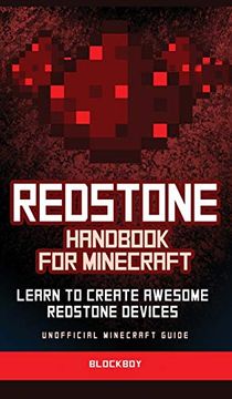 portada Redstone Handbook for Minecraft: Learn to Create Awesome Redstone Devices (Unofficial) (en Inglés)