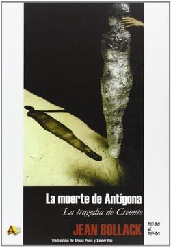 portada Muerte de Antigona, la (in Spanish)