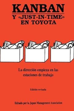 portada Kanban: Y Just-In-Time En Toyota (en Inglés)