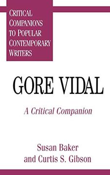 portada Gore Vidal: A Critical Companion (Critical Companions to Popular Contemporary Writers) (en Inglés)