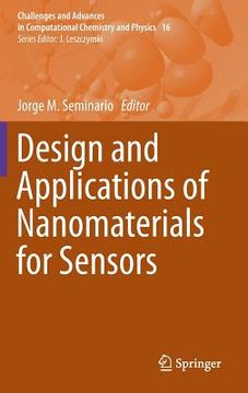 portada Design and Applications of Nanomaterials for Sensors (en Inglés)