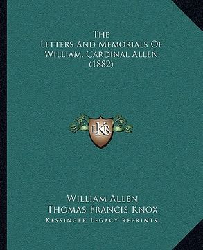 portada the letters and memorials of william, cardinal allen (1882)