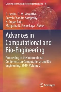 portada Advances in Computational and Bio-Engineering: Proceeding of the International Conference on Computational and Bio Engineering, 2019, Volume 2 (en Inglés)