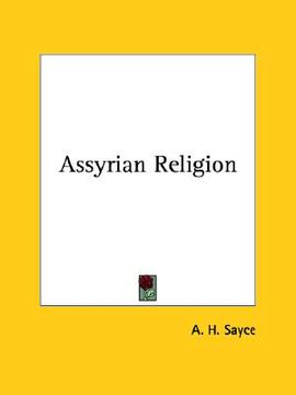portada assyrian religion (en Inglés)