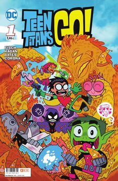 portada Teen Titans go! Num. 01 (Tercera Edicion)