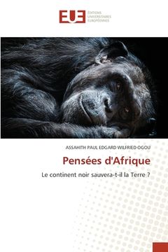 portada Pensées d'Afrique (en Francés)