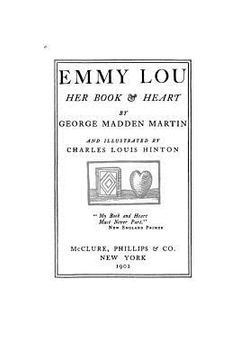 portada Emmy Lou, Her Book and Heart (en Inglés)