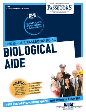 portada Biological Aide (C-86): Passbooks Study Guide Volume 86 (en Inglés)