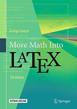 portada More Math Into LaTeX