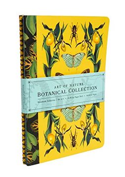 portada Art of Nature: Botanical Sewn Not Collection (Set of 3) (Botanical Collection) (en Inglés)
