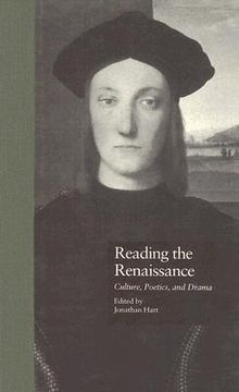 portada reading the renaissance: culture, poetics, and drama (in English)