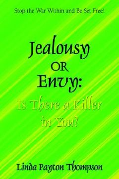 portada jealousy or envy: is there a killer in you? (en Inglés)