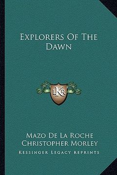 portada explorers of the dawn