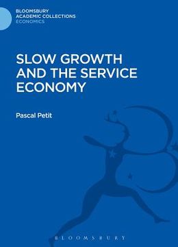 portada Slow Growth and the Service Economy (en Inglés)