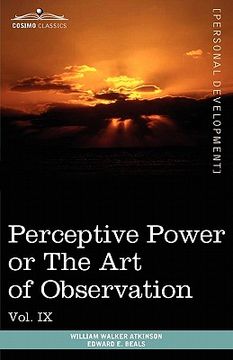 portada personal power books (in 12 volumes), vol. ix: perceptive power or the art of observation (in English)