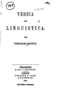 portada Vedica und Linguistica (en Alemán)