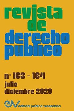 portada Revista de Derecho Publico (Venezuela), no. 163-164, Julio-Diciembre 2020 (in Spanish)