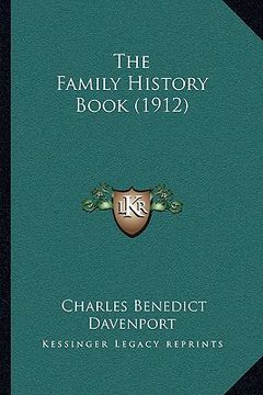 portada the family history book (1912) (en Inglés)