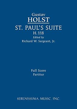portada St. Paul'S Suite, H. 118: Full Score 