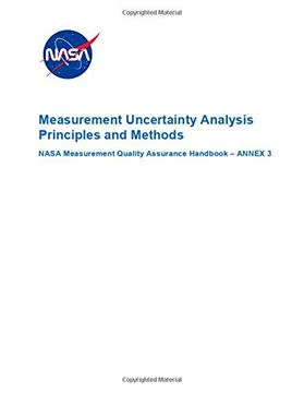 portada Measurement Uncertainty Analysis Principles and Methods: Nasa-Hdbk-8739. 19-3 Annex 3 (en Inglés)