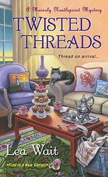 portada Twisted Threads (a Mainely Needlepoint Mystery) (in English)