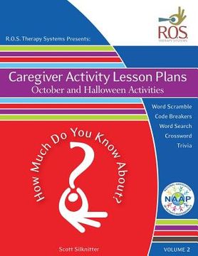 portada Caregiver Activity Lesson Plans: October and Halloween Activities (en Inglés)