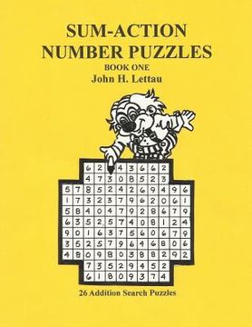 portada Sum Action Number Puzzles-Book 1 (in English)