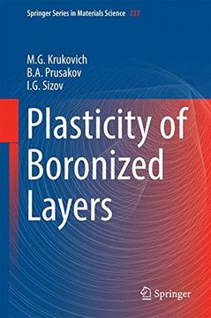 portada Plasticity of Boronized Layers (Springer Series in Materials Science)