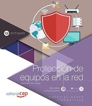portada Protección de Equipos en la red (Ifct106Po). Especialidades Formativas (in Spanish)