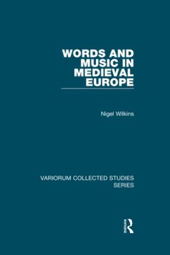portada Words and Music in Medieval Europe