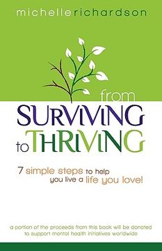 portada from surviving to thriving: 7 simple steps to help you live a live you love! (en Inglés)