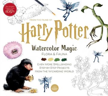 portada Harry Potter: Watercolor Magic: Flora & Fauna (in English)