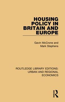 portada Housing Policy in Britain and Europe (en Inglés)