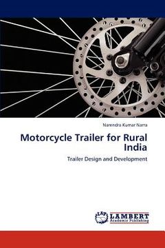 portada motorcycle trailer for rural india (en Inglés)